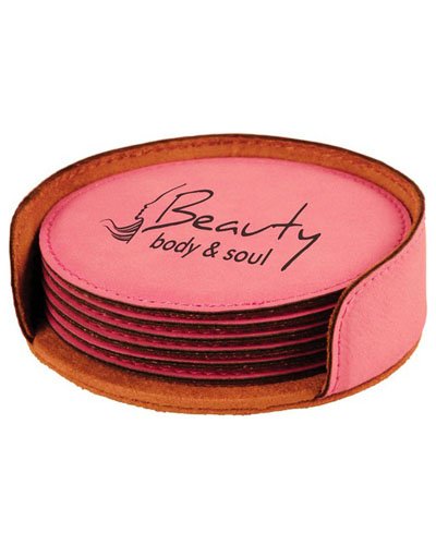 Posavasos marcados - Grabado en cuero - Decoración de interior - Maquinas Laser CAMFive